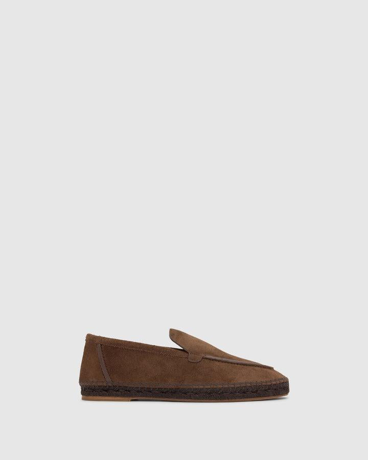 mocassino neals in crosta di cuoio 025916-2002 MARRON CASTANER 