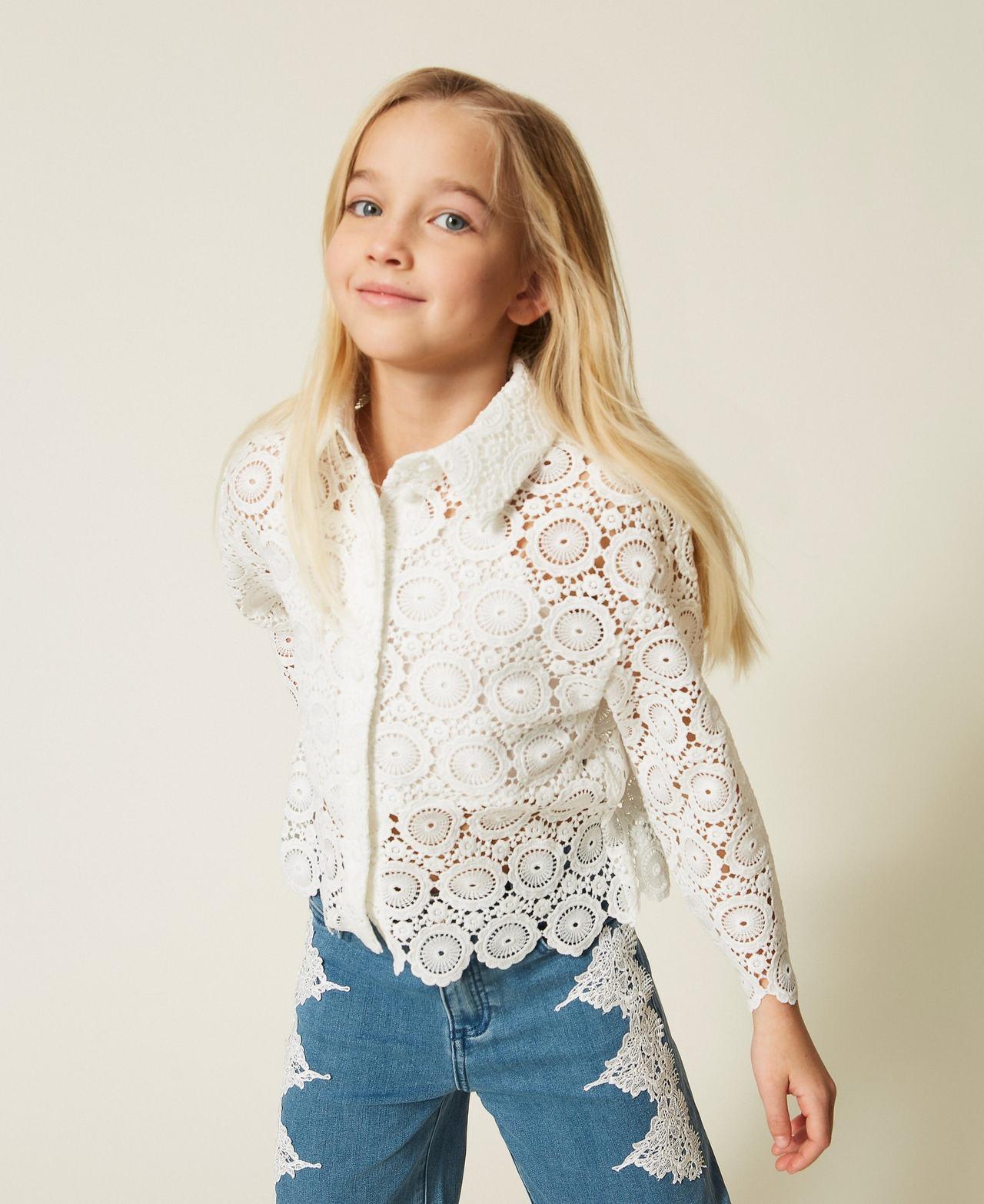 camicia in pizzo 261GJ2Q25 00526 TWINSET GIRL 