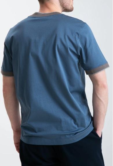 t-shirt in filo di scozia 60132 74017 567 GRAN SASSO 