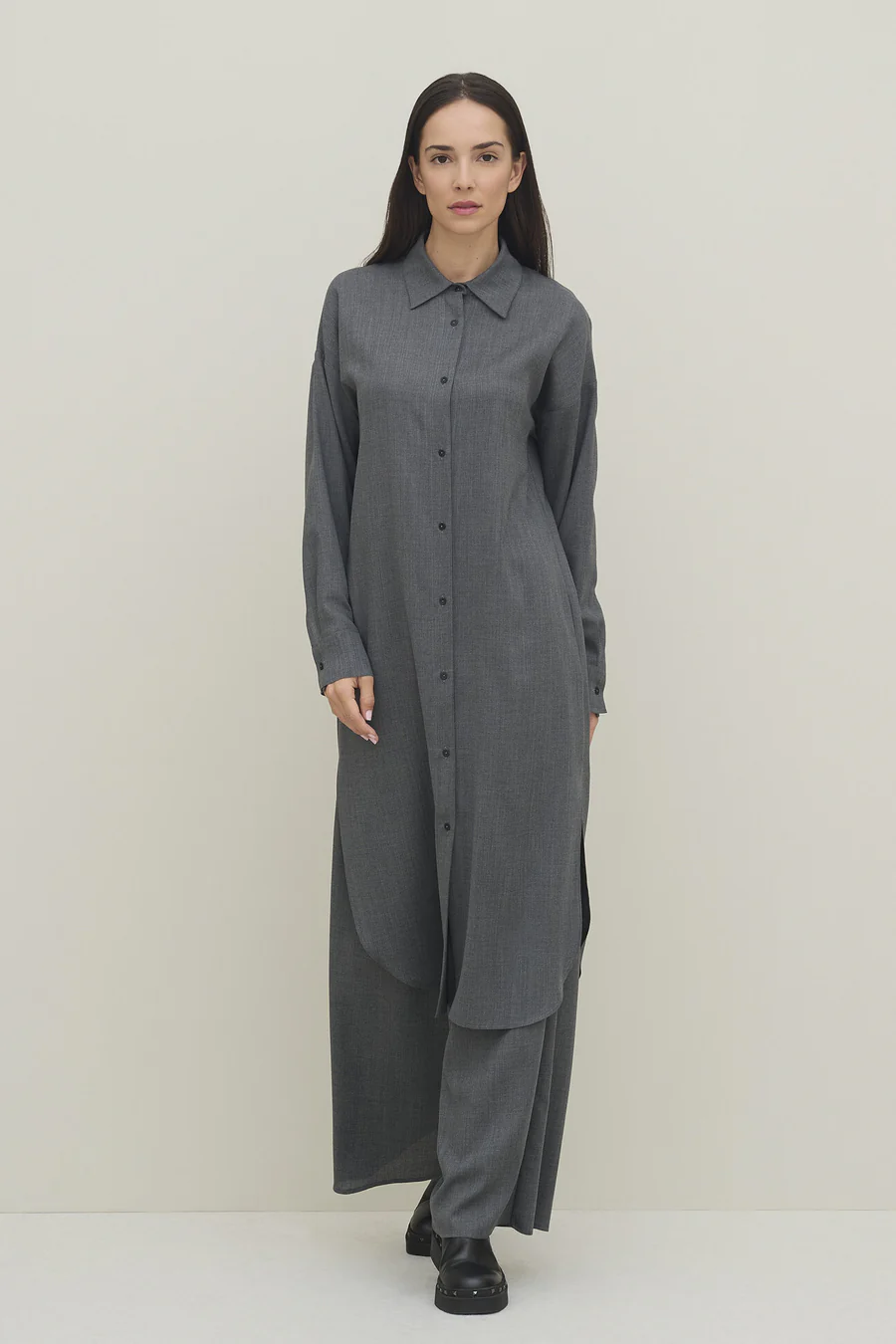 Abito chemisier con bottoni ACAL09 21 CARLAG 