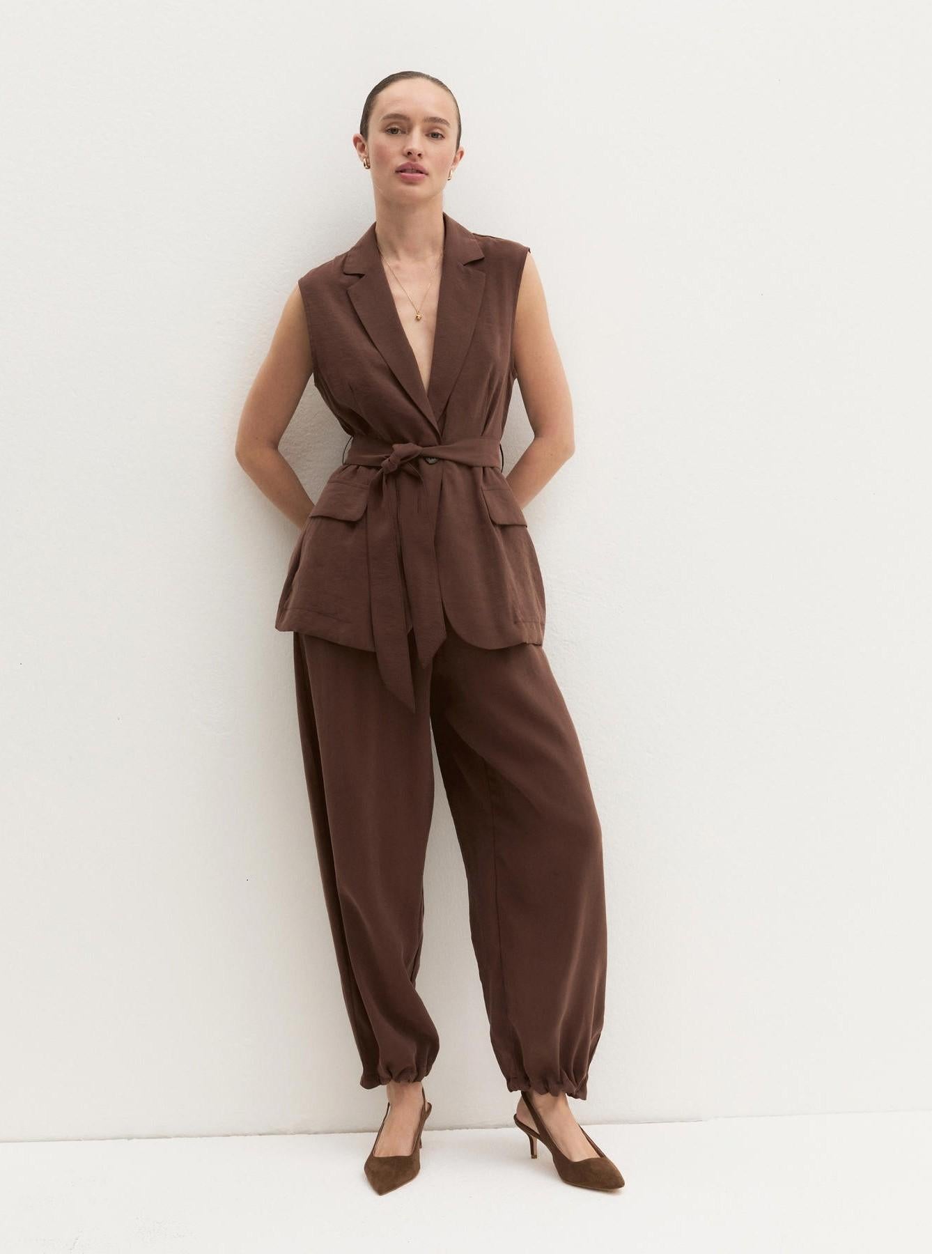 pantalone misto modal EMIORCHE 001 EMME MARELLA 