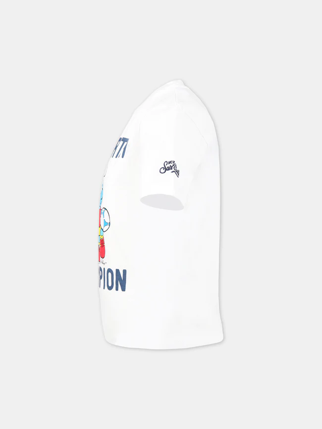 t-shirt boy con stampa iconica TSHIRT BOY 05333D MC2 SAINT BARTH 