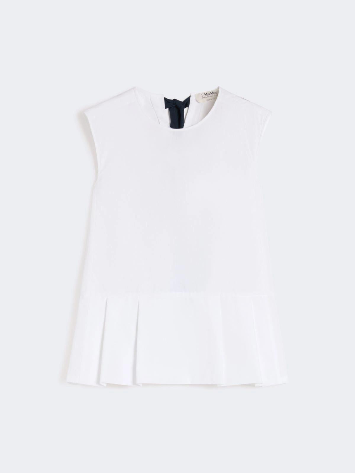 top in popeline di cotone SMMBRAVA 060 S MAXMARA 