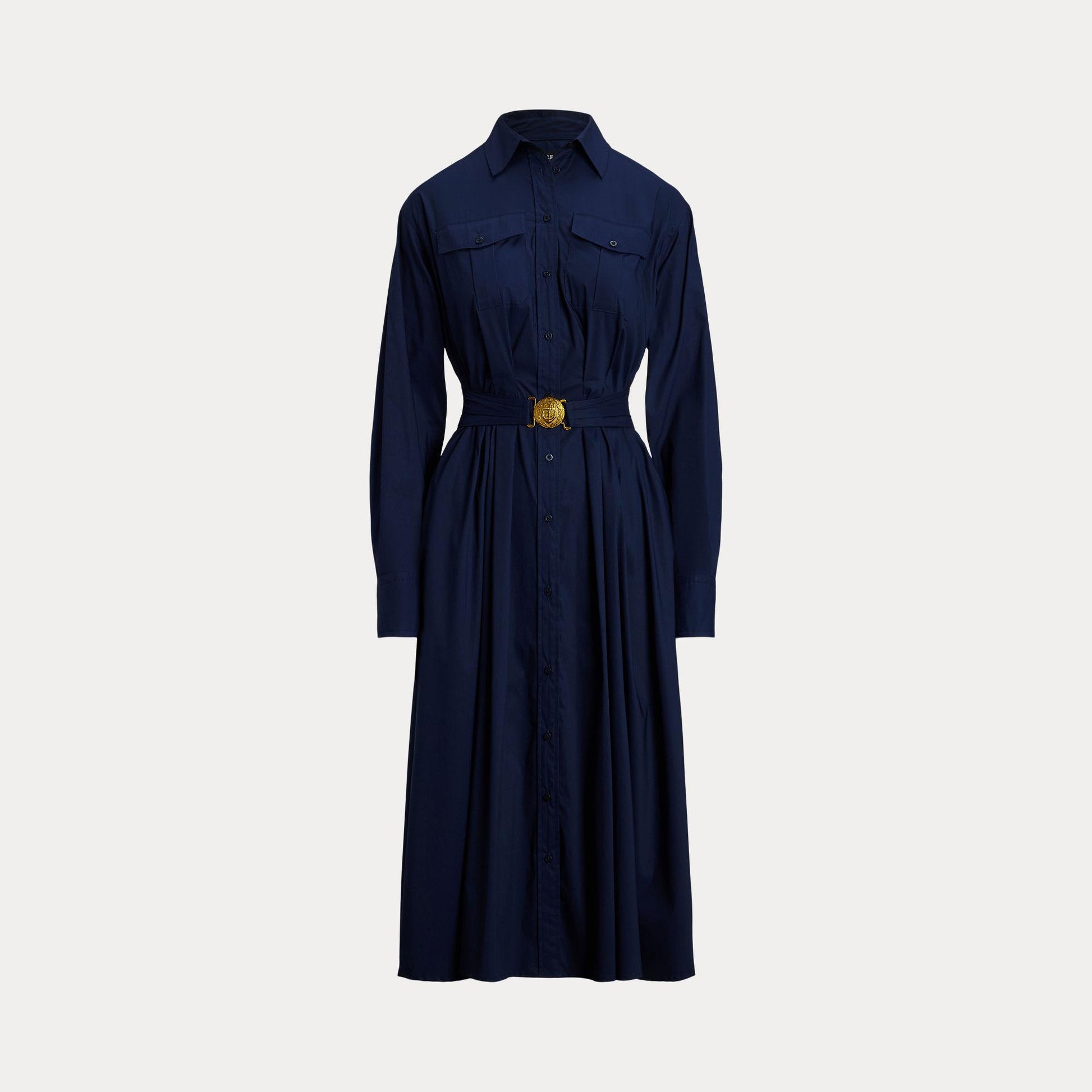 abito midi con cinta 250-957121 001 LAUREN RALPH LAUREN 