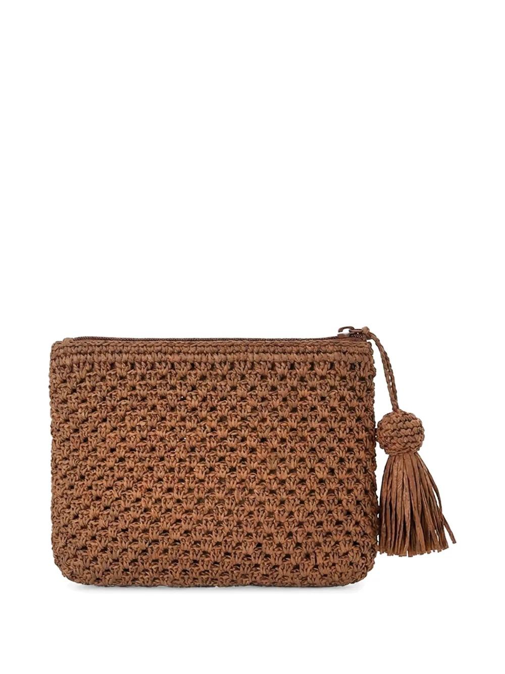pochette raffia pouch RAFFIA POUCH 09038 MC2 SAINT BARTH 