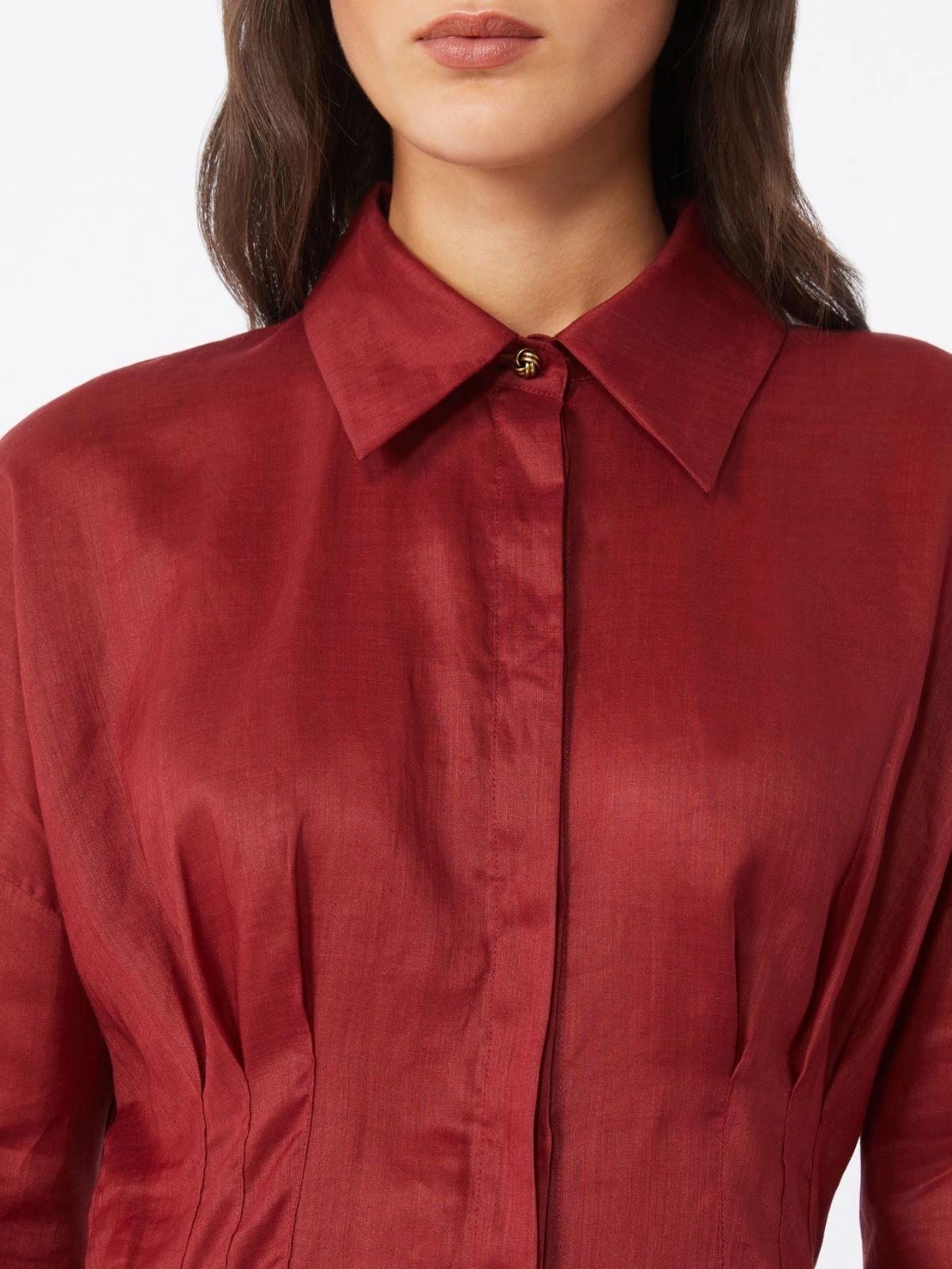 camicia in tela ramiè MSTORA 066 MAXMARA STUDIO 