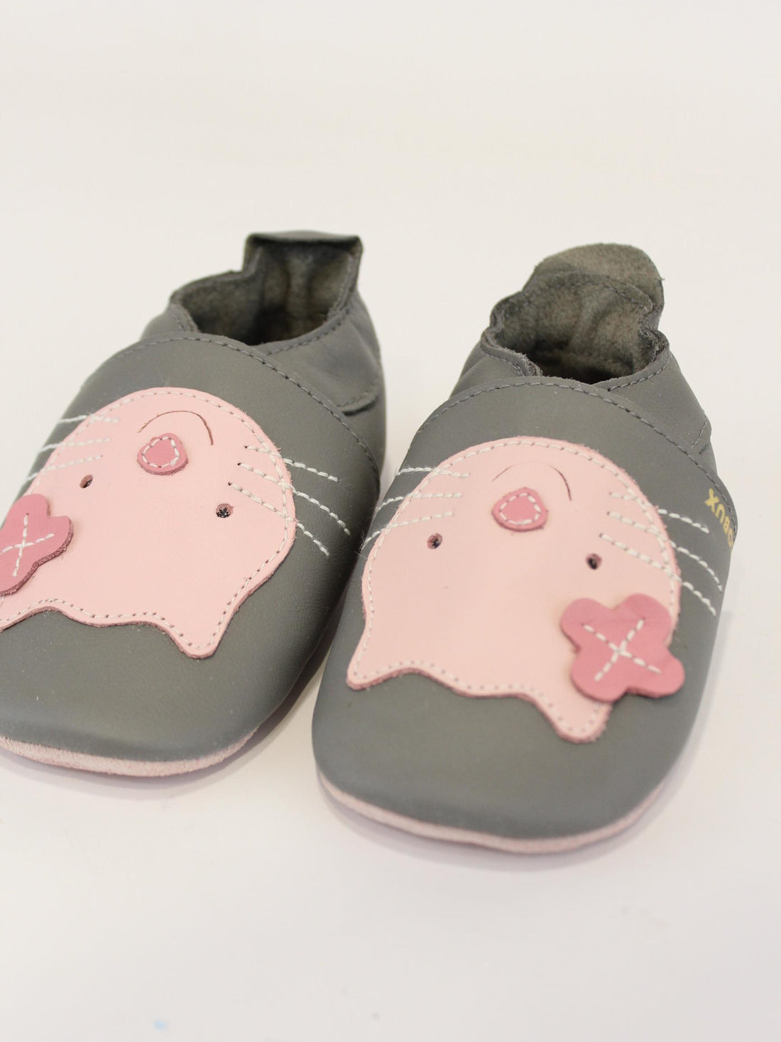 scarpa con patch animale 1000-018-10 GREY BOBUX 