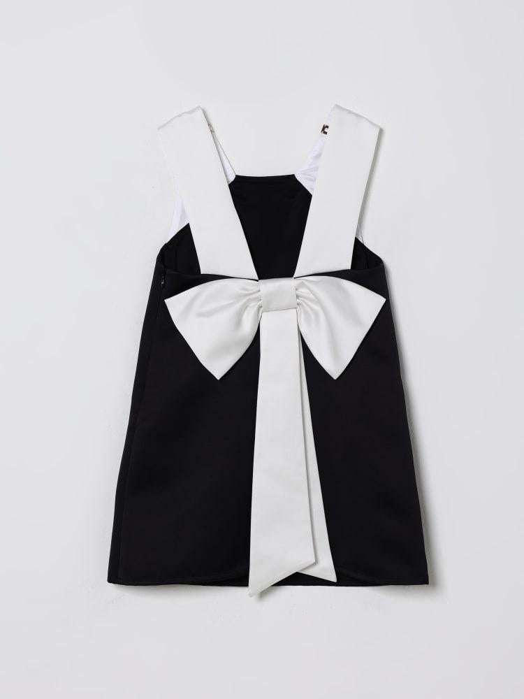 abito con fiocco posteriore EFAB668 RA016 D285 ELISABETTA FRANCHI 