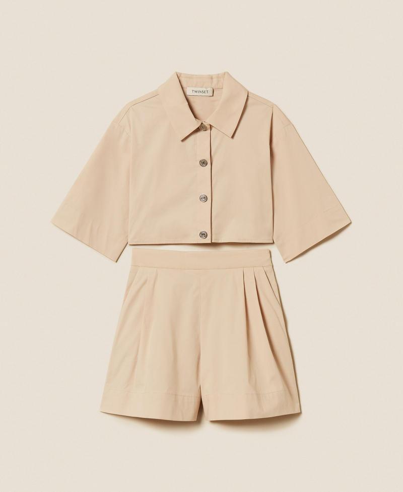 completo due pezzi con camicia 261GJ2014 13191 TWINSET GIRL 