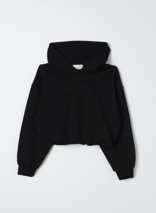 cropped con cappuccio EFFE134 FF002 N000 ELISABETTA FRANCHI 