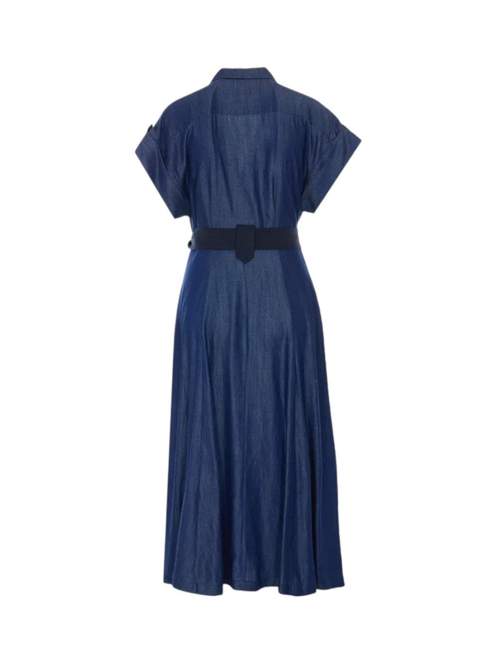abito in denim UA6315D0335 77000 LIU JO DENIM 