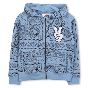 felpa full zip topolino W60630 822 MARC JACOBS KIDS 