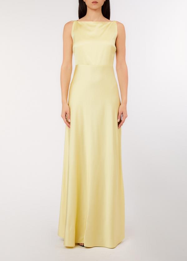 abito con spacco e schiena scoperta CA6173T522A 09090 LIU JO BLACK 