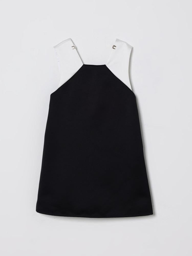 abito con fiocco posteriore EFAB668 RA016 D285 ELISABETTA FRANCHI 