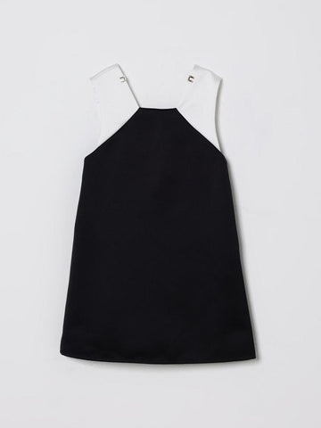 abito con fiocco posteriore EFAB668 RA016 D285 ELISABETTA FRANCHI 