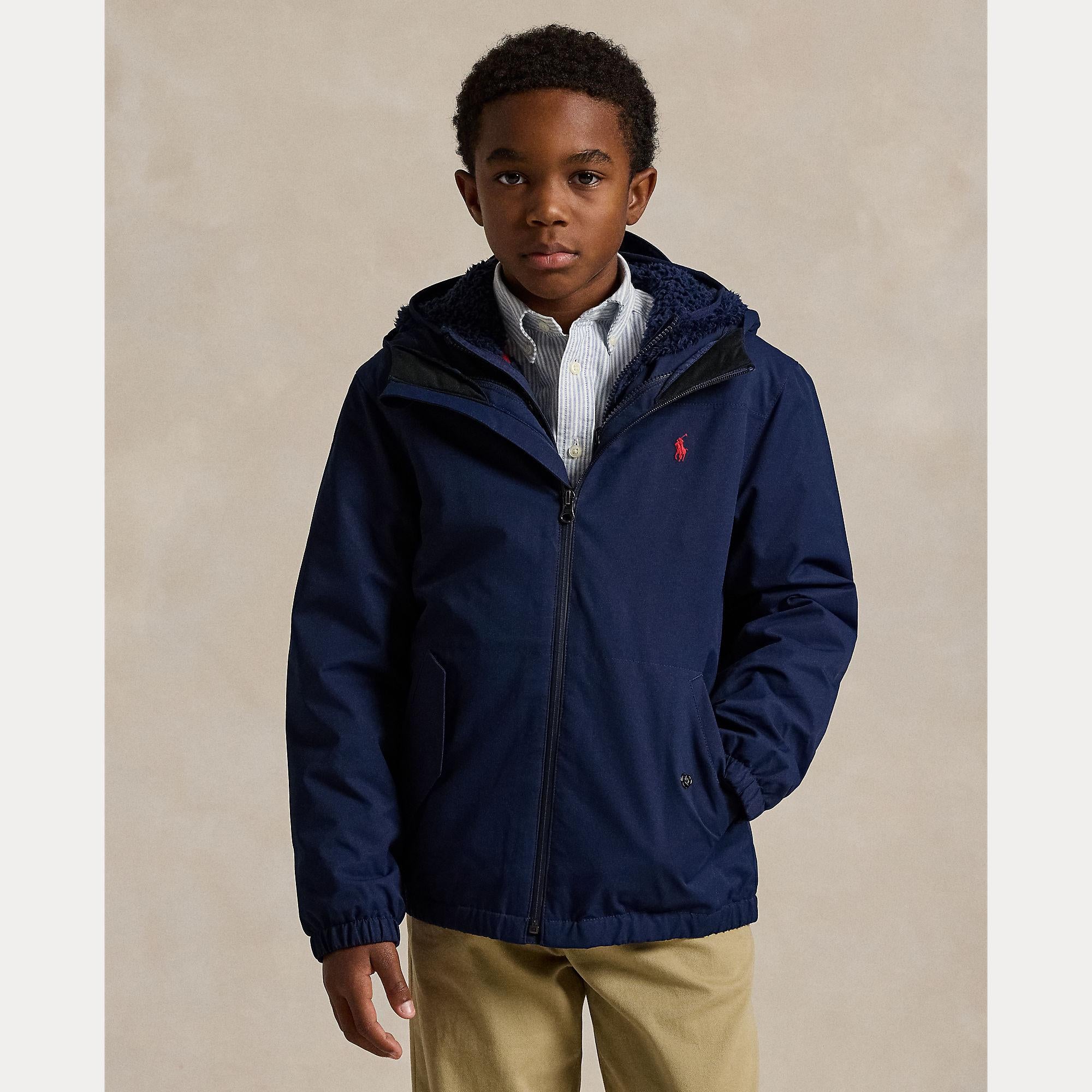 giubbino con cappuccio 323-875510 001 RALPH LAUREN POLO 