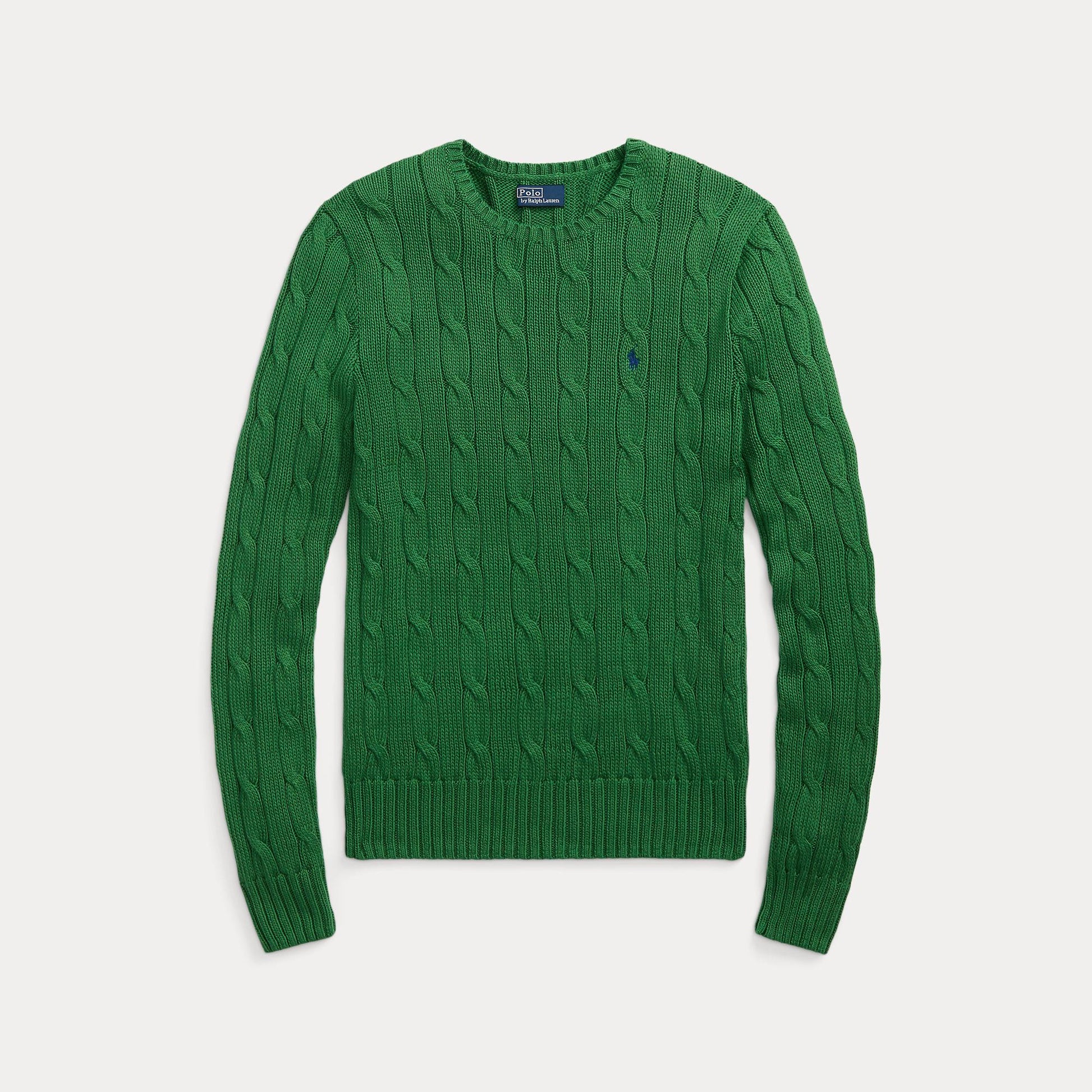 maglia con logo a trecce 211-891640 021 RALPH LAUREN POLO 