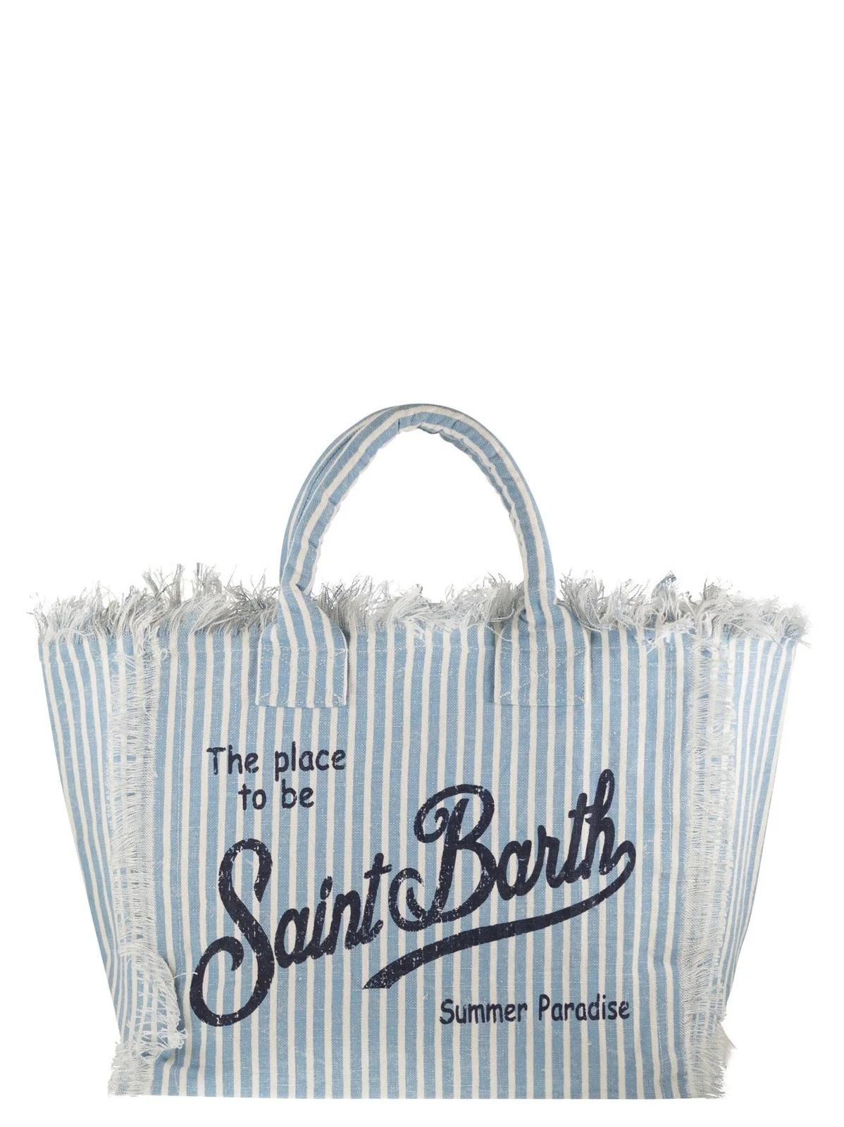 borsa vanity linen VANITY LINEN 00398 MC2 SAINT BARTH 