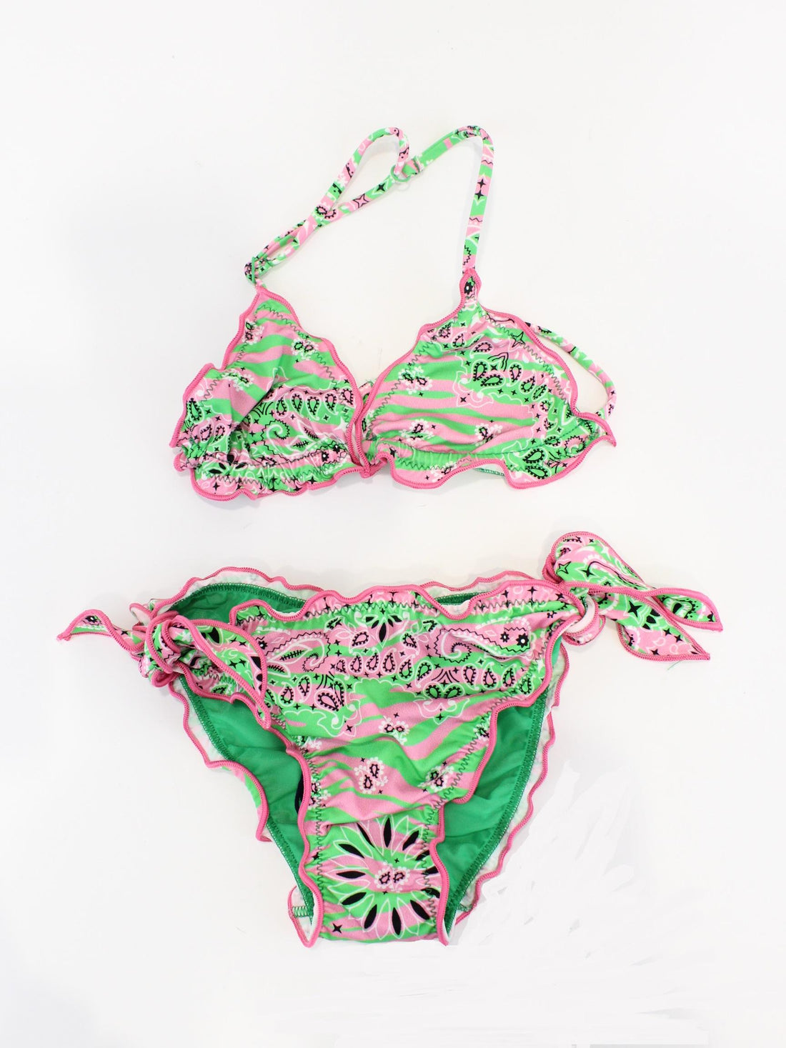 bikini due pezzi con fantasia CRIS 00333D MC2 SAINT BARTH 