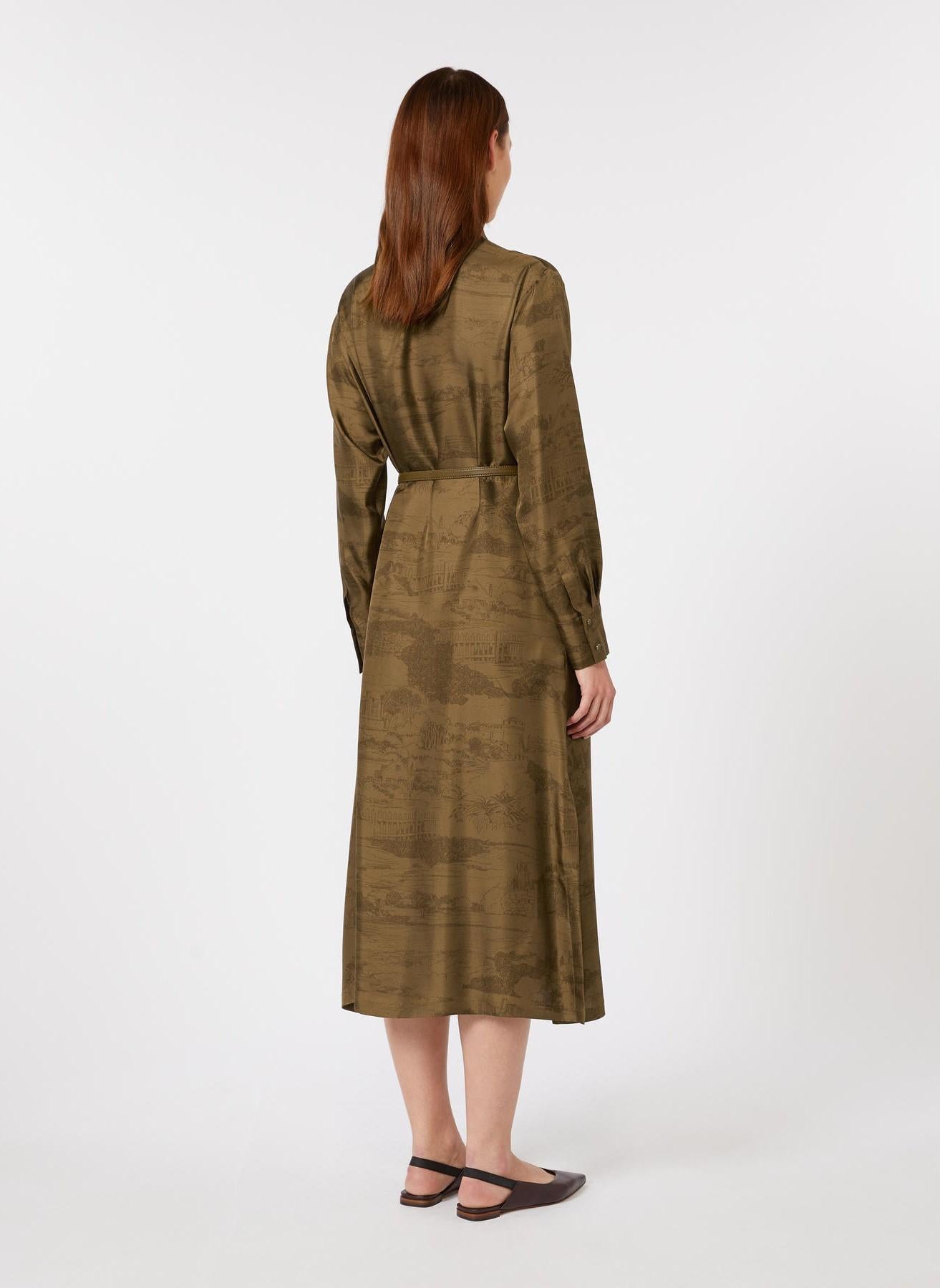 abito in twill di seta MSTSNOB 004 MAXMARA STUDIO 