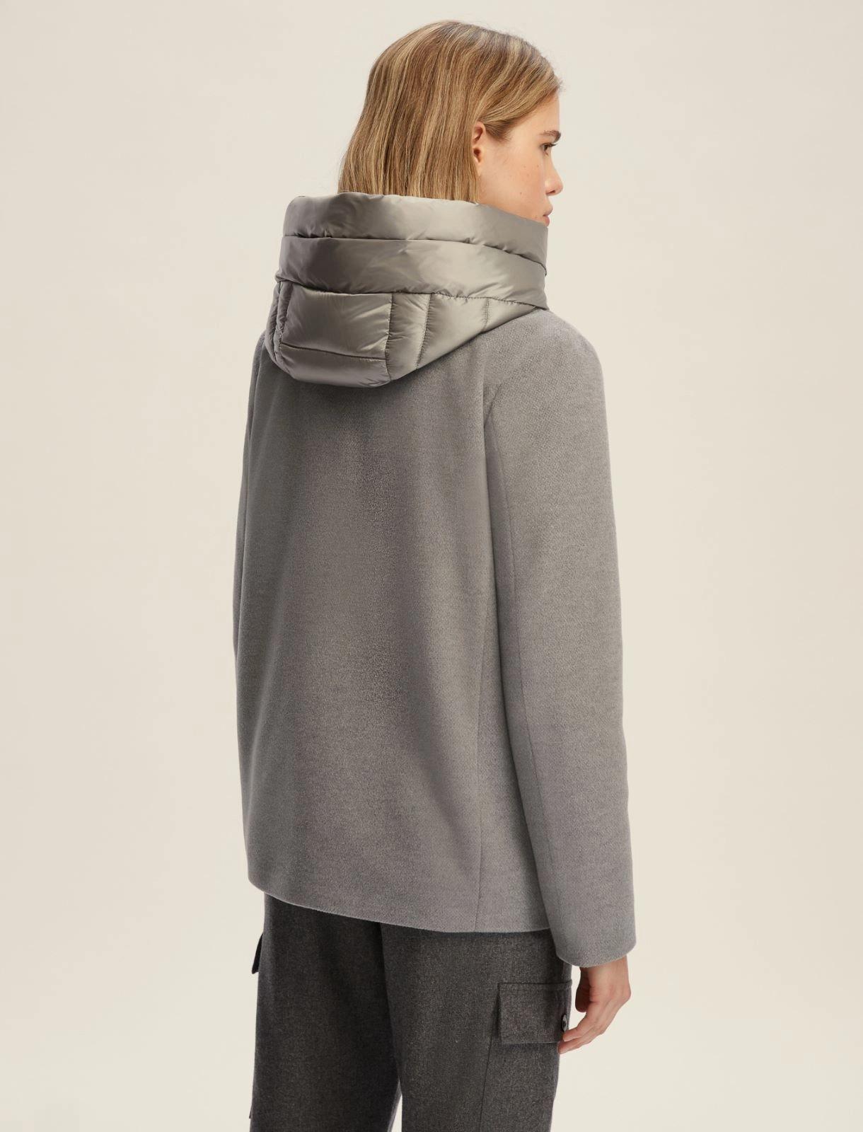 giaccone imbottito in panno soft SORRISO 010 EMME MARELLA 