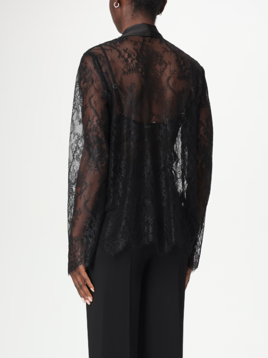 giacca blazer in pizzo H.M3000.4343 NERO HANITA 