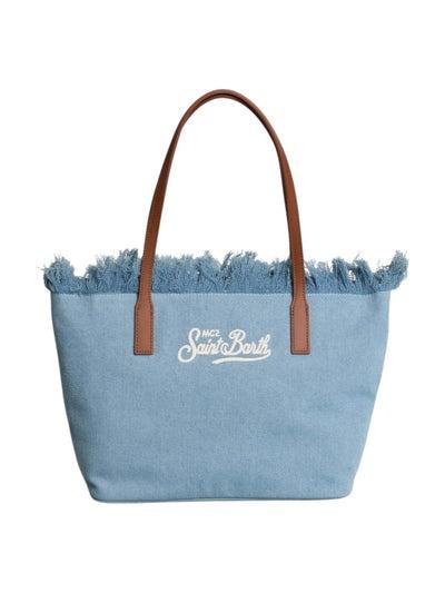 Borsa city bag mid fringe CITY BAG MID FRINGE 00436L MC2 SAINT BARTH 