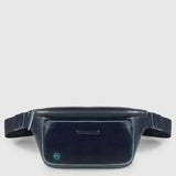 PIQUADRO marsupio in pelle linea b2 Blu
