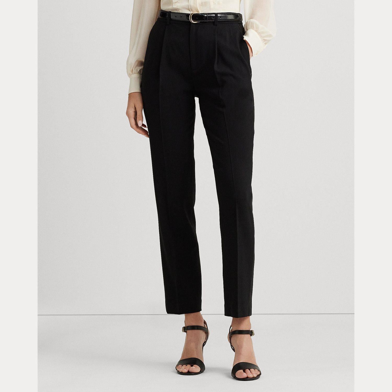 Pantaloni sabelle con bande in raso 200-919739 001 LAUREN RALPH LAUREN 