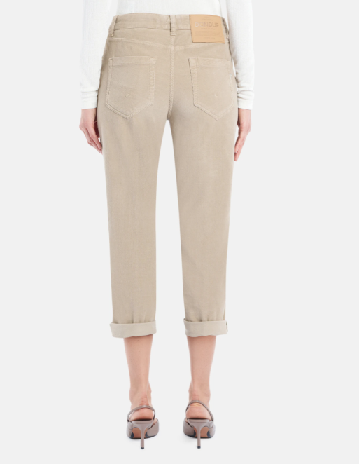 Pantalone koons loose in velluto DP268BVS0030DBM5 020 DONDUP 