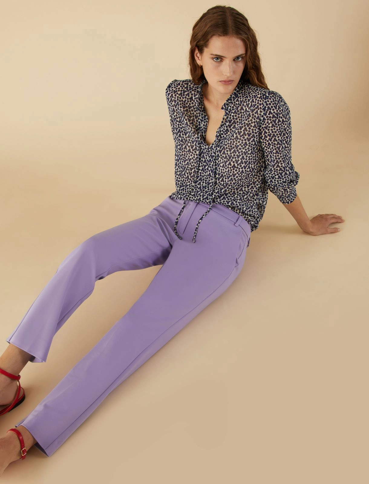 pantalone in cotone stretch VALENZA 002 EMME MARELLA 