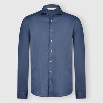 camicia lino vintage 61183 50002 598 GRAN SASSO 
