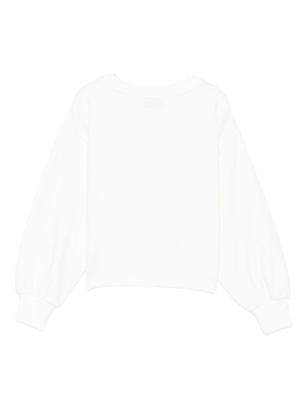 felpa teddy HDF06ELDA14 10063 MOSCHINO KIDS 