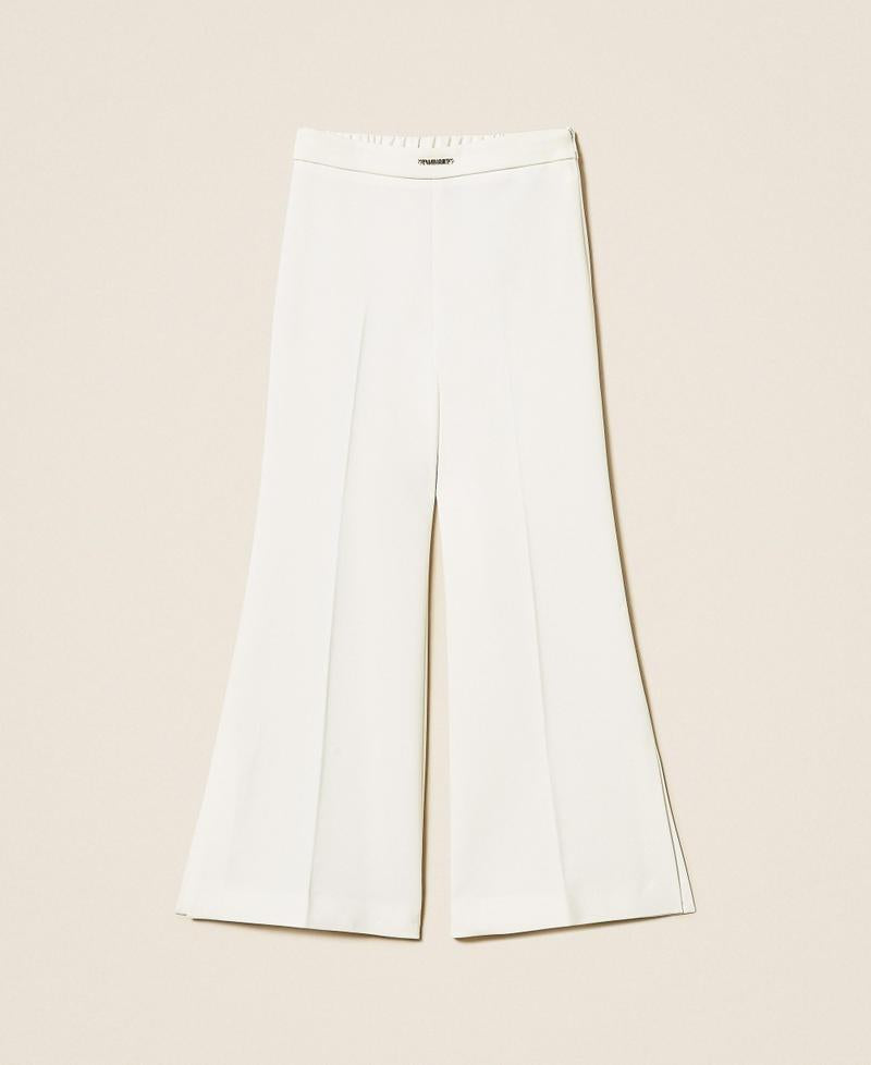 pantalone flare con spacchi 261GJ2Q51 00526 TWINSET GIRL 