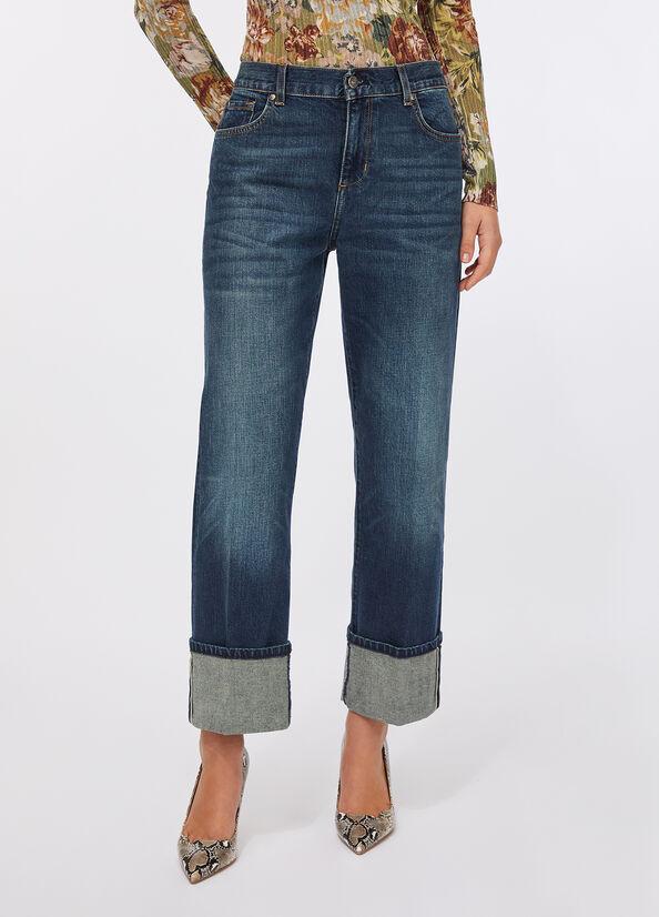 jeans blu denim UF5175DS074 78929 LIU JO DENIM 