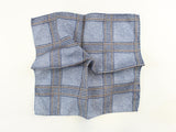 GIERRE MILANO pochette in misto seta Blu