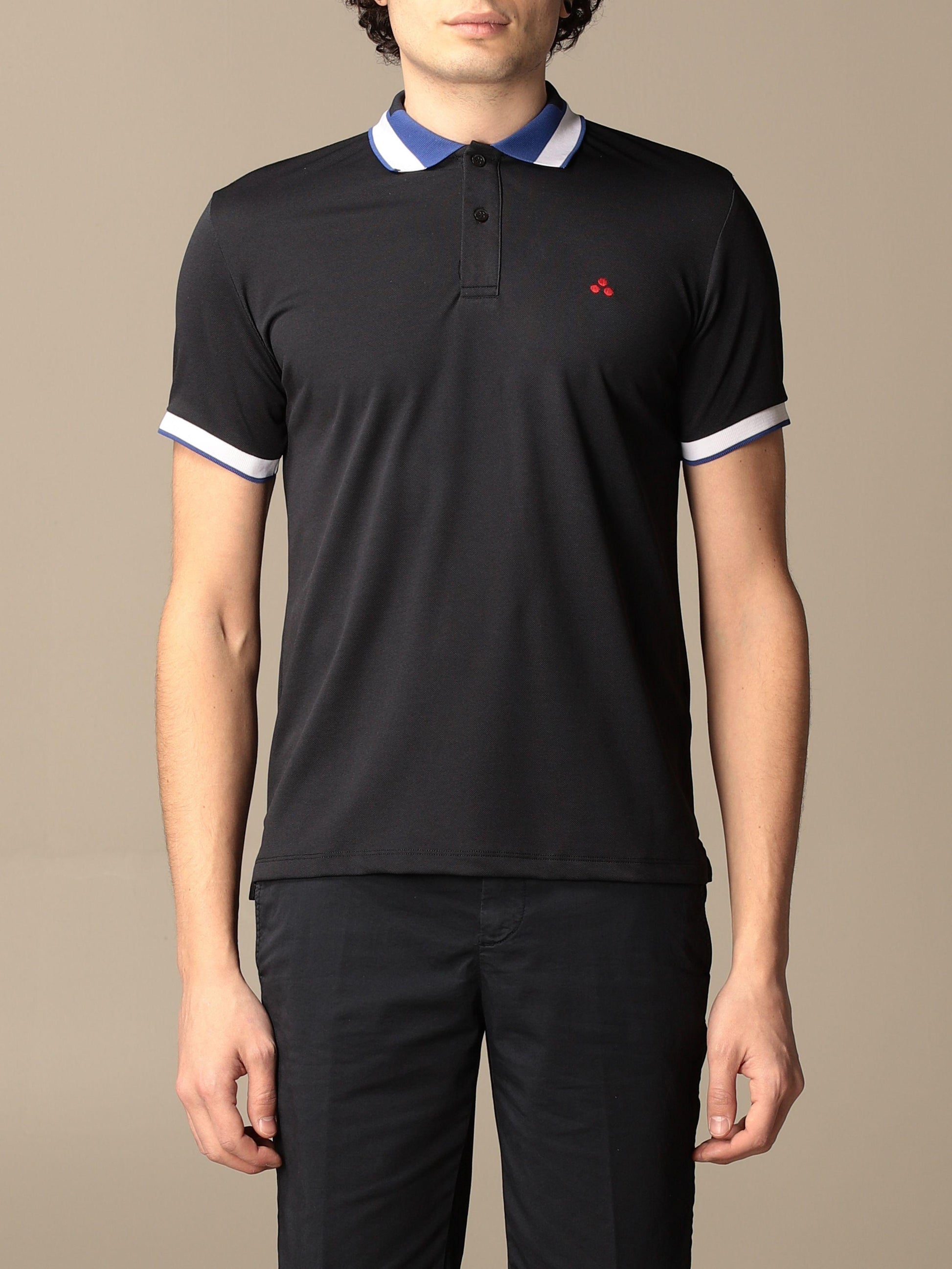 polo in piquet di cotone PEU3938 99011995 215 PeUTEREY 