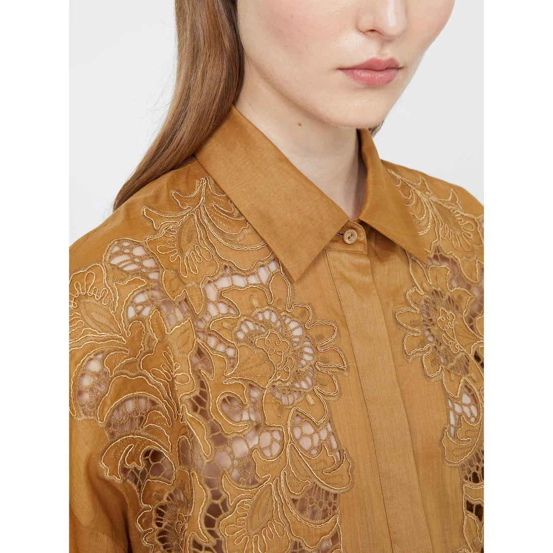 camicia boxy in tela ramiè MSTCALI 053 MAXMARA STUDIO 