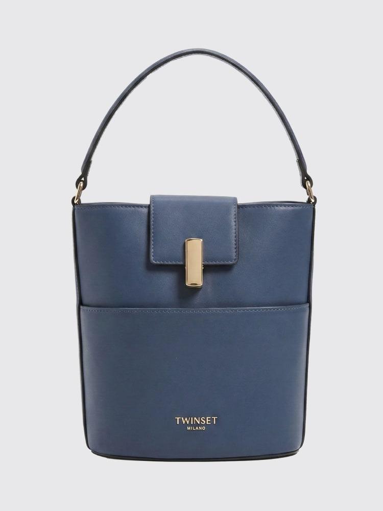 borsa secchiello in pelle sintetica 261TB7012 05259 TWINSET 