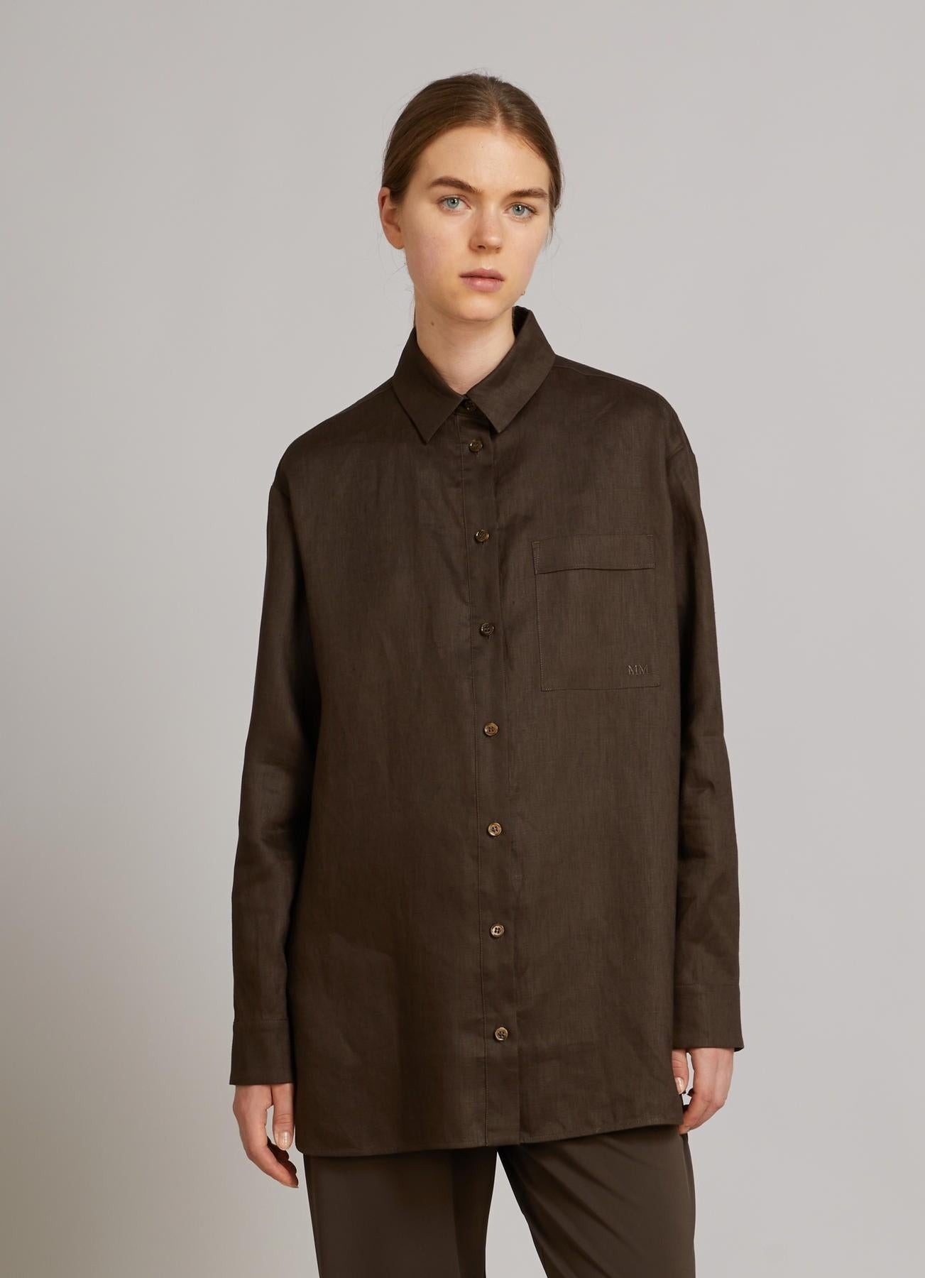 camicia di lino MMLFILO 006 MM MAXMARA 