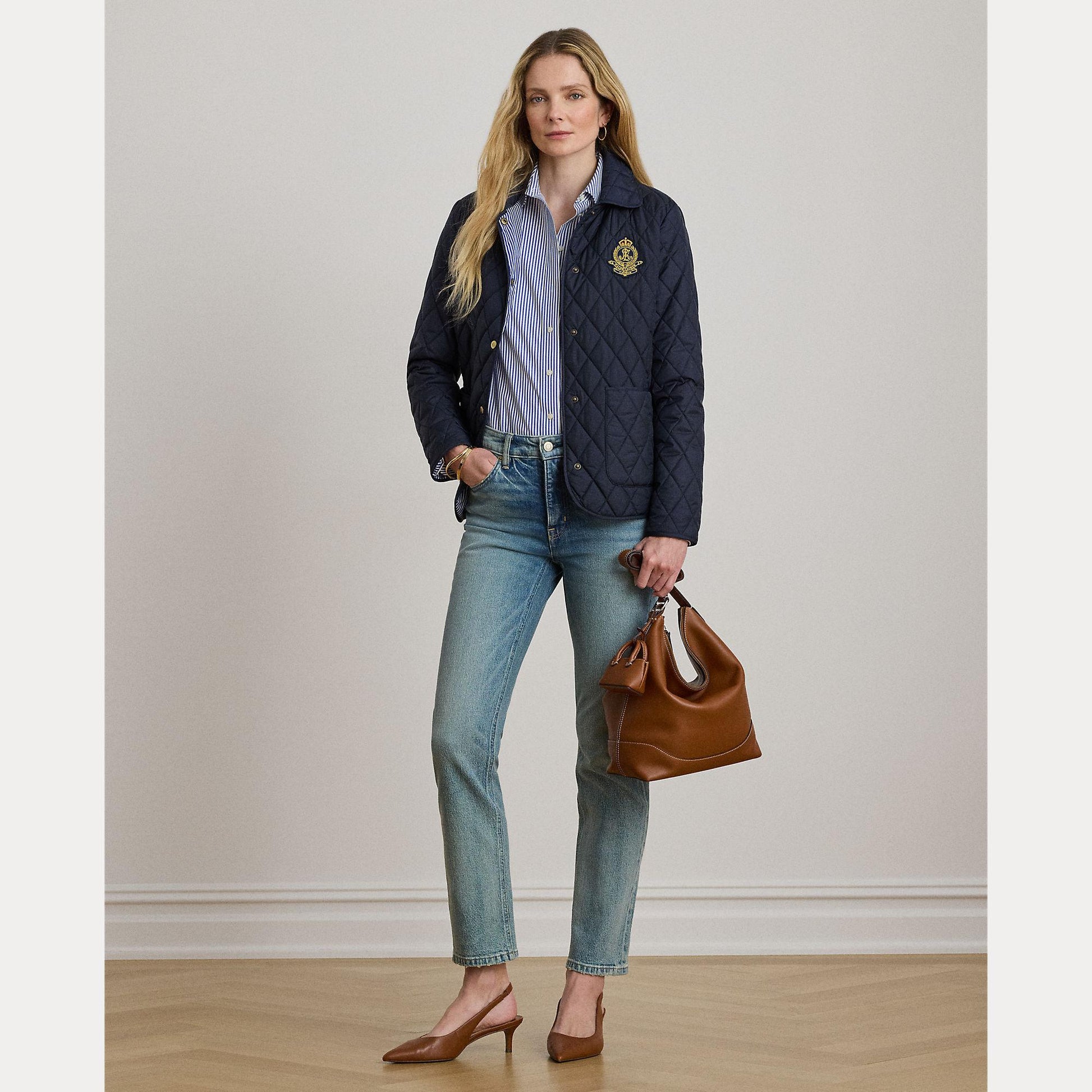 giubbino trapuntato a rombi 297-P10878 002 LAUREN RALPH LAUREN 