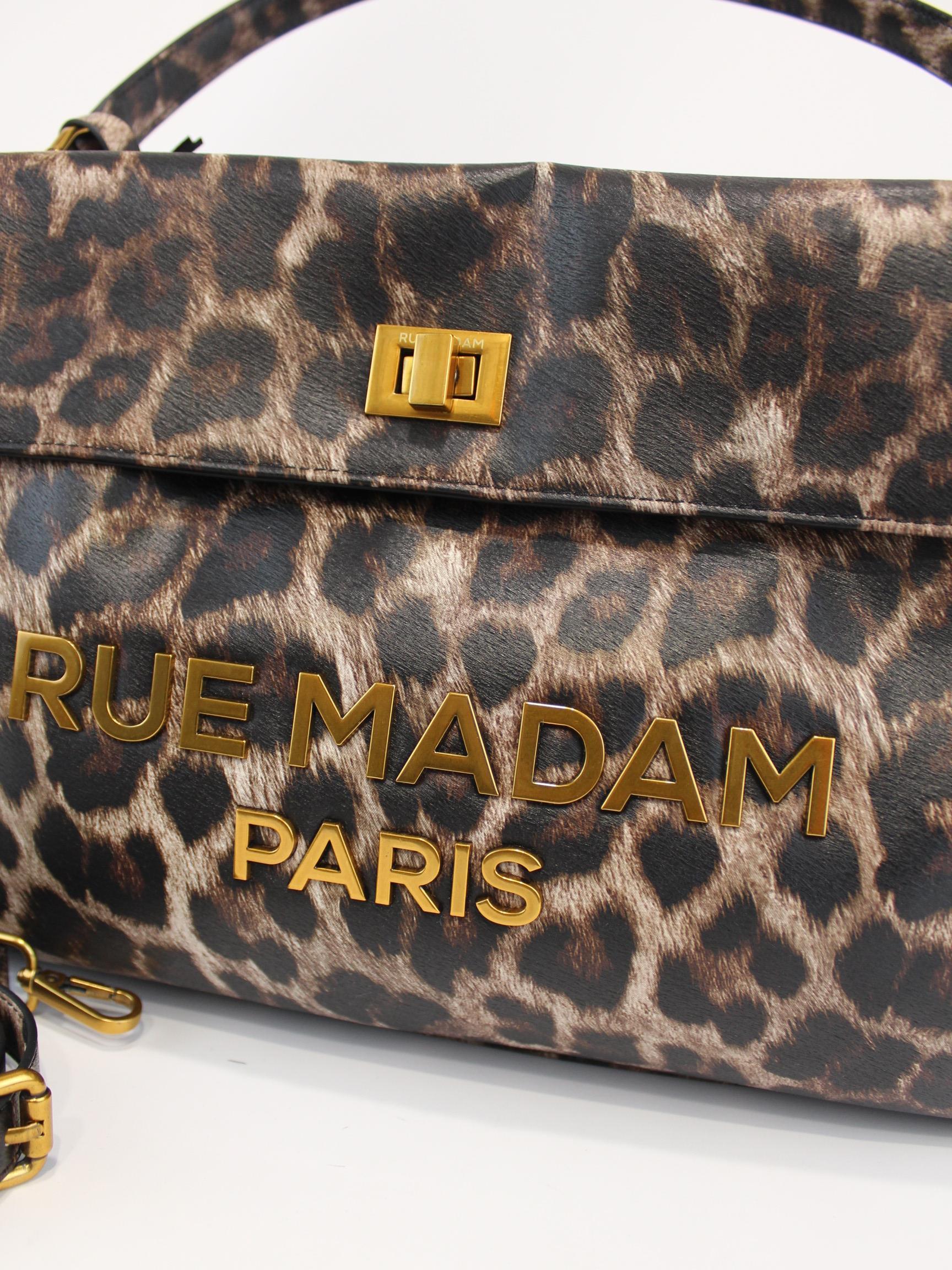 borsa les jour xl 1488 LEOPARD RUE MADAM PARIS 