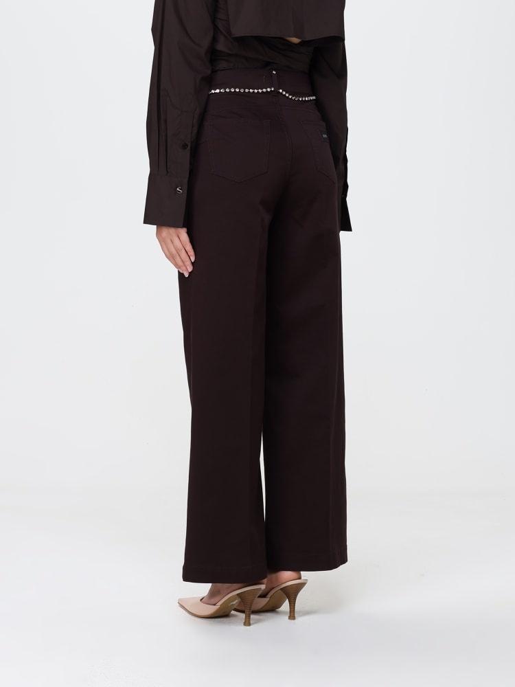 pantalone flare vita alta WA6475T373A 91109 LIU JO WHITE 
