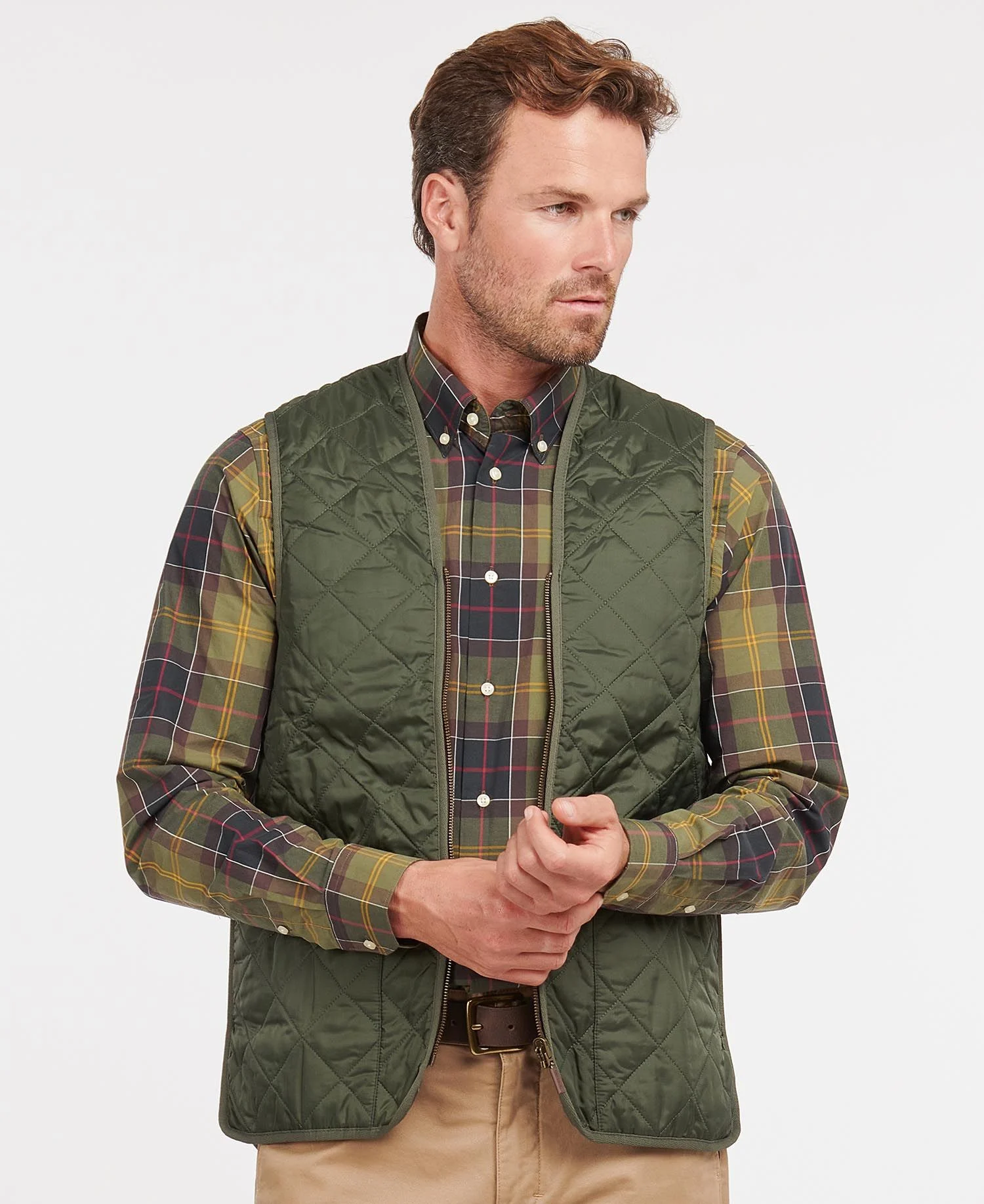 gilet trapuntato MLI0001 MLI GN92 BARBOUR 