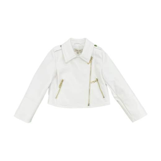 chiodo effetto pelle 251GJ2561 00808 TWINSET GIRL 