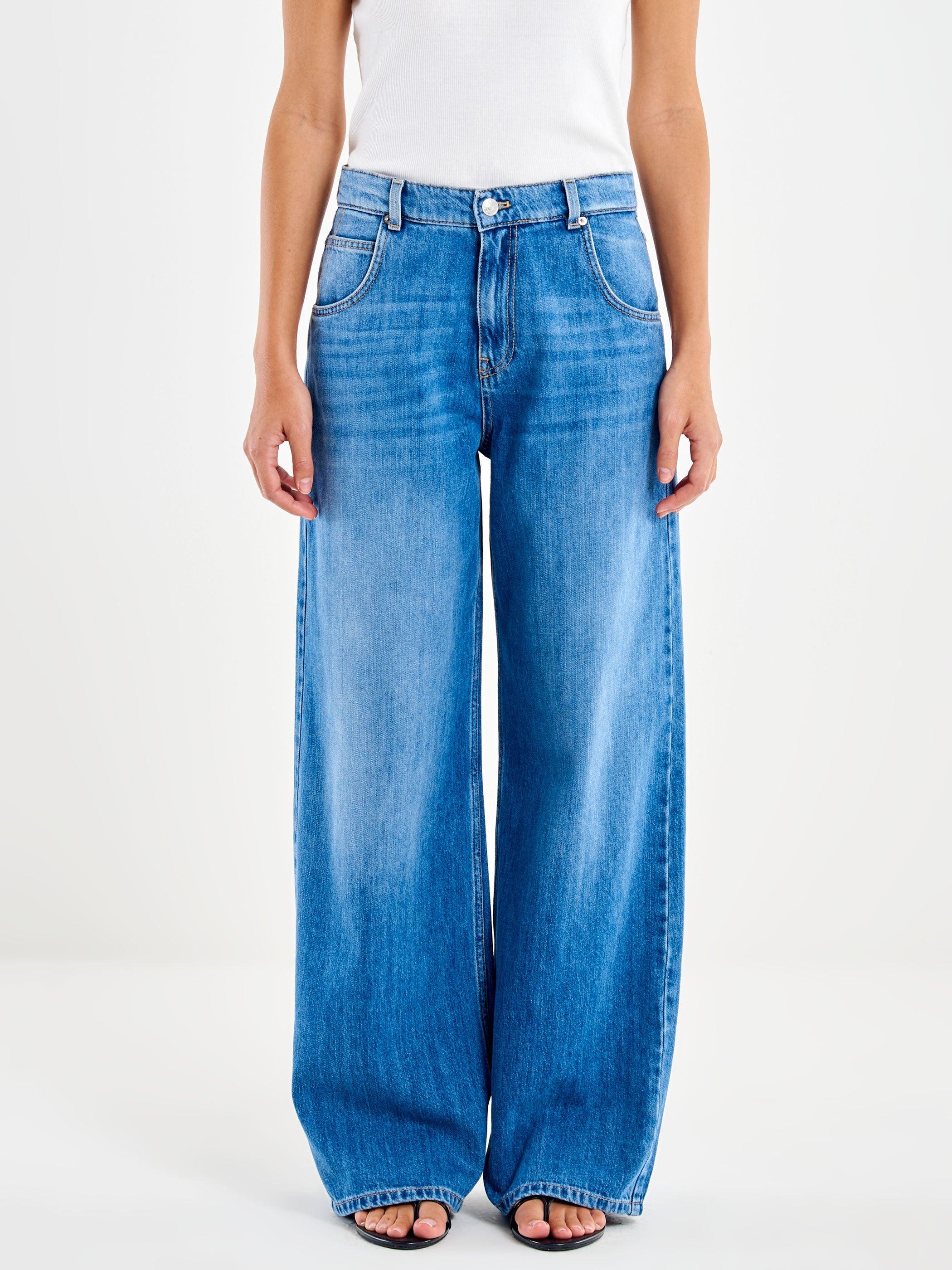 jeans mia baggy DAB5140 JEANS VICOLO 