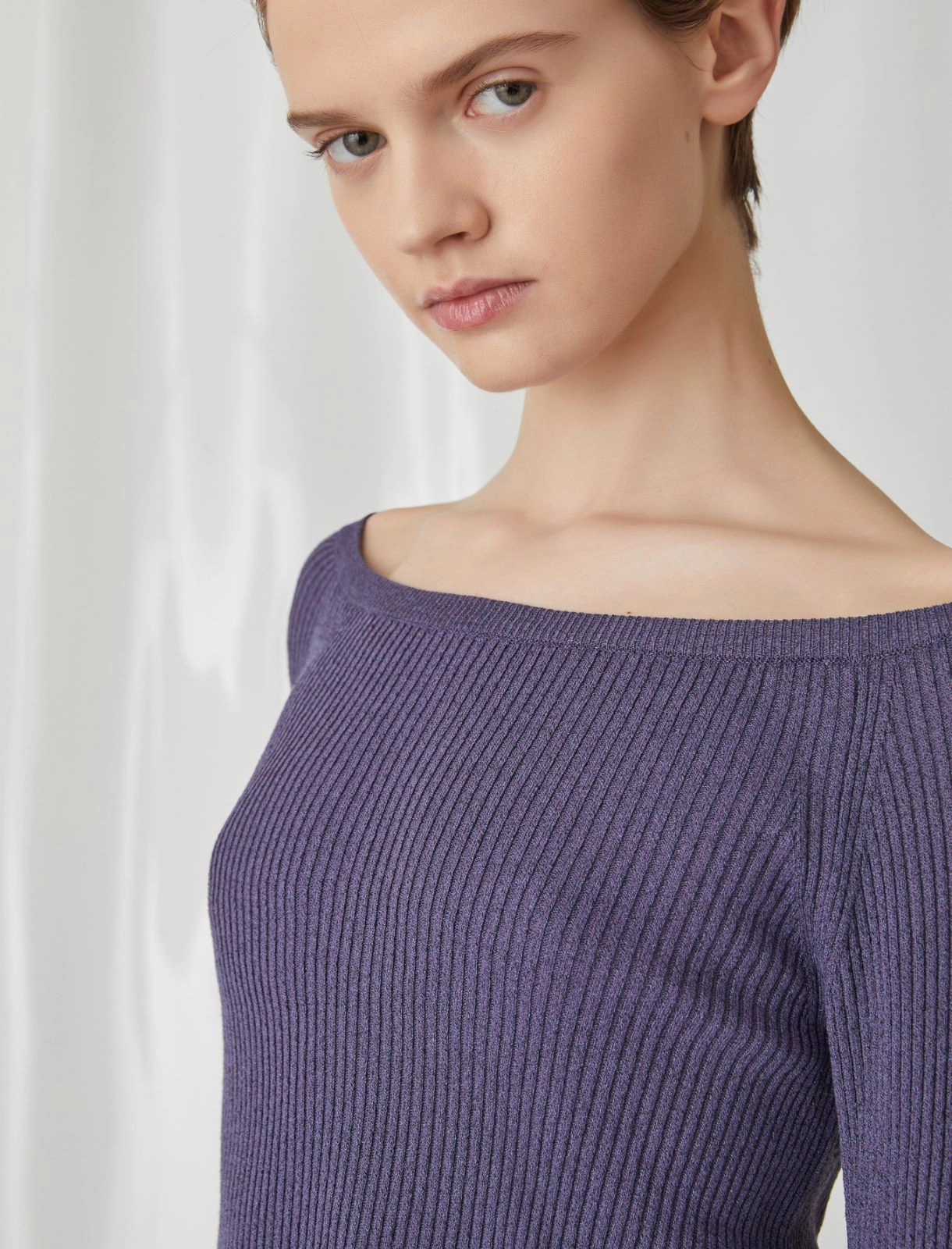 maglia lurex a costine ZENOBIA1 004 MARella 