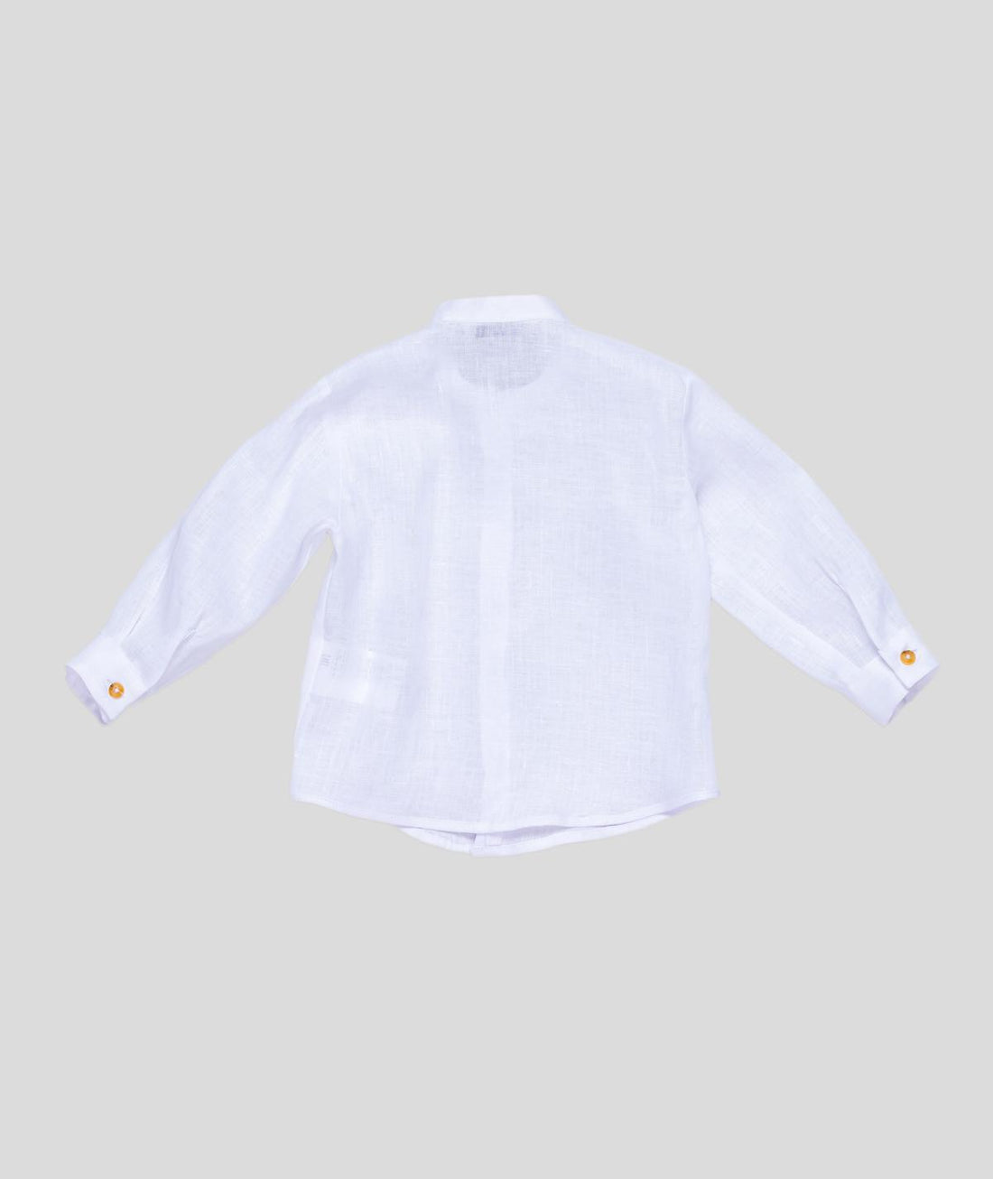 CAMICIA BAMBINO COLLO KOREANO MR1603 BIANC MANUEL RITZ KIDS 