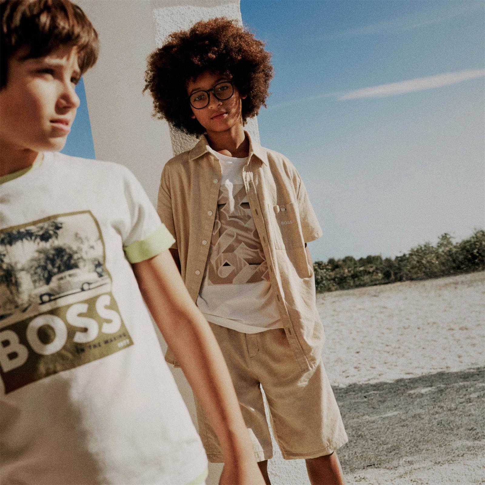 bermuda con coulisse J51988 249 BOSS 