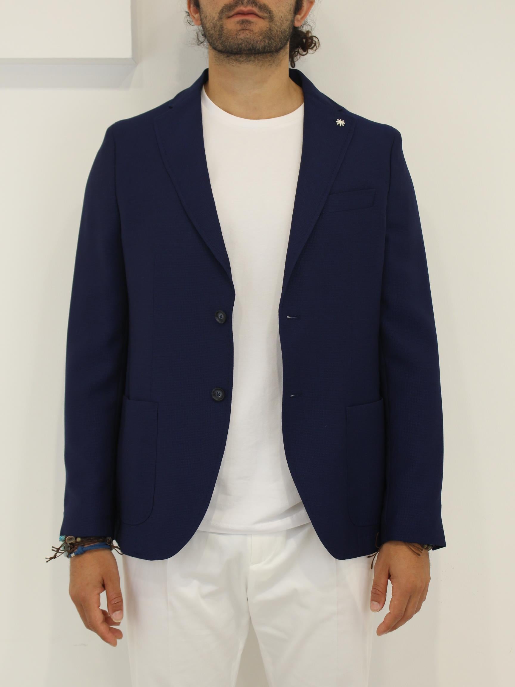 giacca con taschino sul petto 3632G2038 243251 88 MANUEL RITZ 
